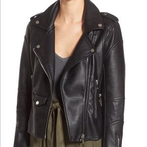BlankNYC Leather Moto Jacket
